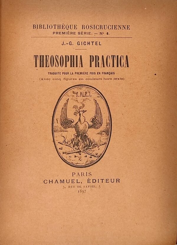 Theosophia Practica. Exemplaire du comte René PHILIPON