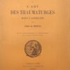 LA SCIENCE DES PHILOSOPHES ET L'ART DES THAUMATURGES DANS L'ANTIQUITÉ