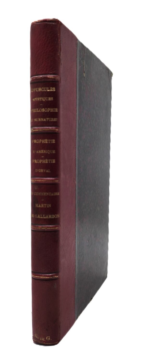 Réunion de quatre textes dont Philosophie du Surnaturel... Stanislas de Guaita et sa Bibliothèque Occulte, n° 708