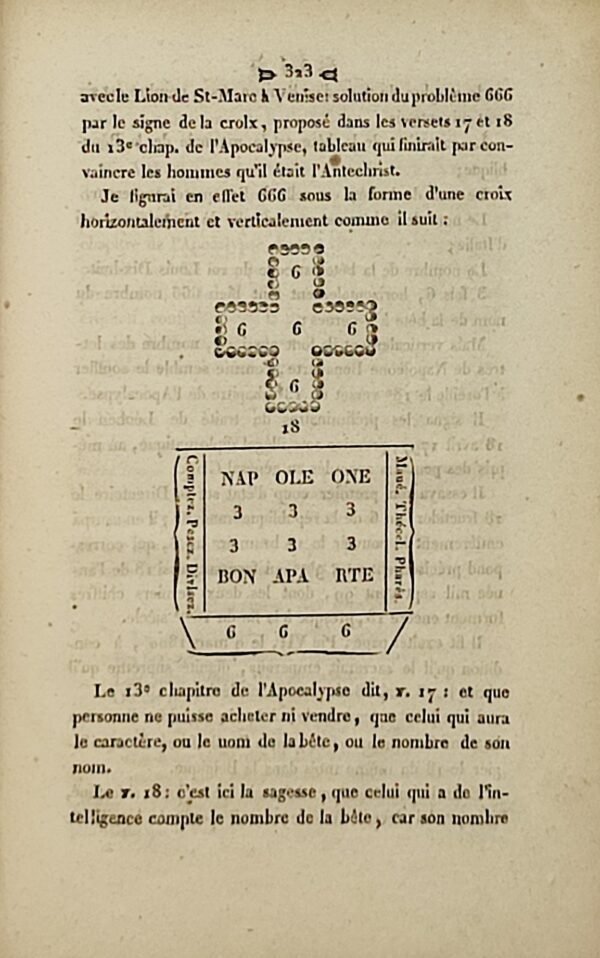 Histoire de la Vérité sortie du fond du Puy, ... et Apothéose de Napoleone Bonaparte ou Signalement de l’Antéchrist