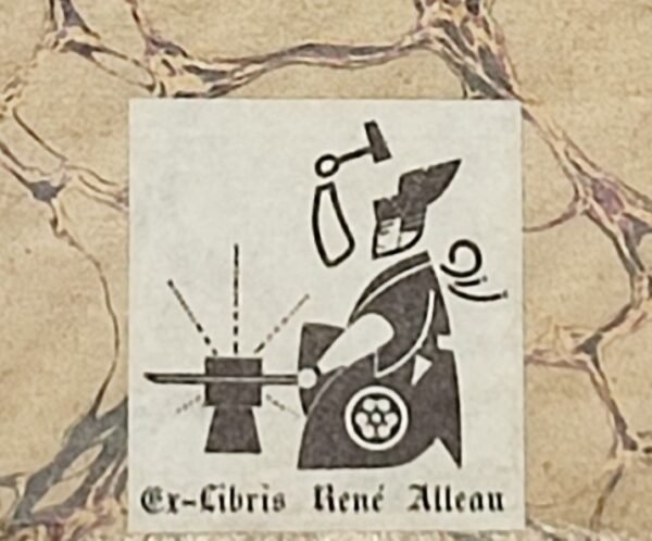 Amphitheatrum Sapientiae Æternæ... Envoi autographe signé  de Papus au Maître Barlet. Double provenance : Charles Barlet, puis René Alleau