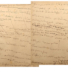 Le manuscrit perdu de la « Deuxième conclusion » des Harmonies de l'Etre,  recherché en vain par Robert Amadou, dont la boucle finale :  « L’œuvre est finie. Va maintenant, lyre philosophique… », est demeurée inédite