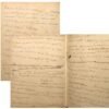 Le manuscrit perdu de la « Deuxième conclusion » des Harmonies de l'Etre,  recherché en vain par Robert Amadou, dont la boucle finale :  « L’œuvre est finie. Va maintenant, lyre philosophique… », est demeurée inédite