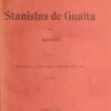 Stanislas de Guaita; Envoi autographe signé  de Matgioi à Léon Champrenaud, dit Théophane