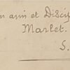 Le Savoir d'Astaroth... Doctrine secrète autocopiée du père de la Cosmosophie, S. U. ZANNE  Exemplaire n° II, envoi autographe signé à son disciple Léon Marlet