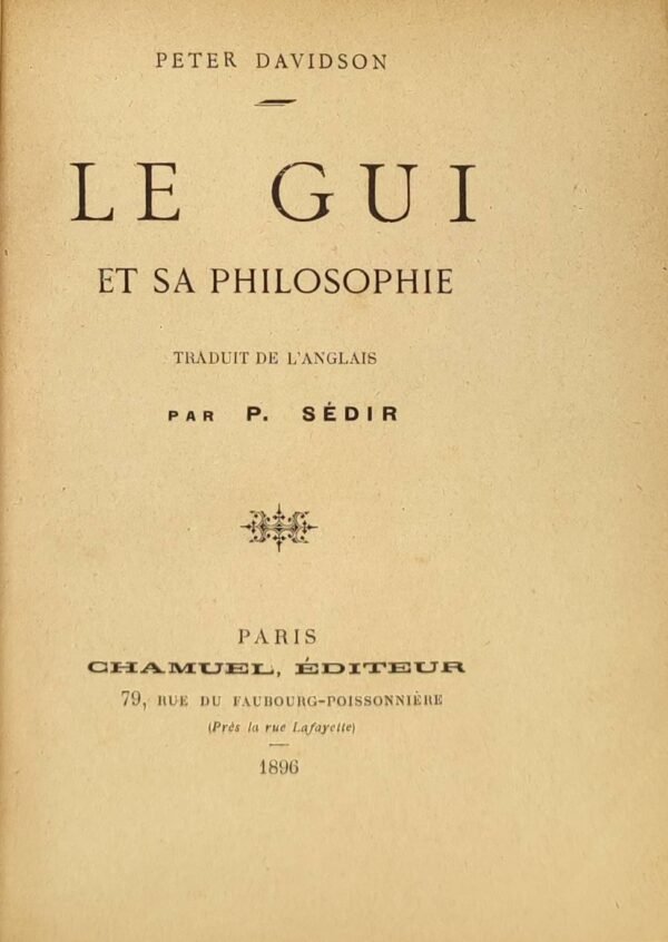 SEDIR – STRINDBERG - FABRE DES ESSARTS – GIRGOIS : REUNION DE 6 TEXTES RARES