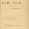 SEDIR – STRINDBERG - FABRE DES ESSARTS – GIRGOIS : REUNION DE 6 TEXTES RARES