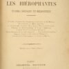 SEDIR – STRINDBERG - FABRE DES ESSARTS – GIRGOIS : REUNION DE 6 TEXTES RARES