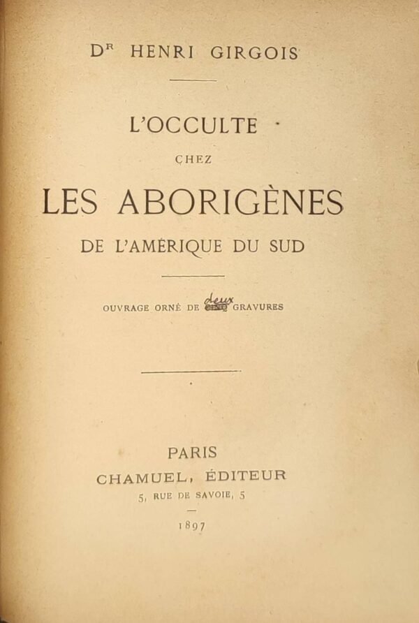 SEDIR – STRINDBERG - FABRE DES ESSARTS – GIRGOIS : REUNION DE 6 TEXTES RARES