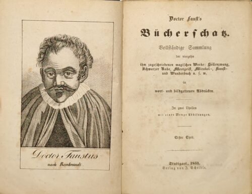 Recueil des quatorze écrits magiques qui lui sont attribués, publié par Johann SCHEIBLE