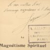 Le magnétisme spirituel