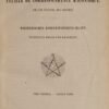 ERWINIA. Feuille de correspondance maçonnique. Organe officiel des Congrès. Maurerisches Korrespondenz-Blatt. Offizielles Organ der Kongresse. Ensemble complet des sept livraisons, seules parues.