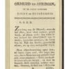 De Nederlandsche Vry-Metzelaars Almanach. Année 1786, puis 1799 à 1841, soit 44 volumes