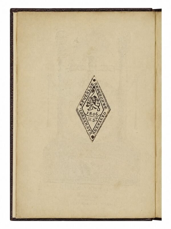 De Nederlandsche Vry-Metzelaars Almanach. Année 1786, puis 1799 à 1841, soit 44 volumes