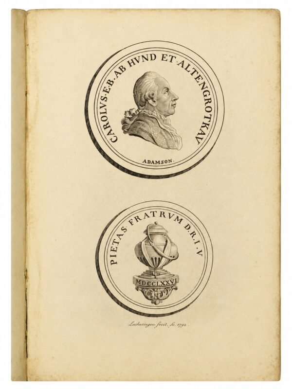 (Almanach de poche pour francs-maçons pour les années 1798, 1799, 1800, 3 premières années, complètes). Jahrbuch der Maurerey Erster, Zweiter und Dritter Band (Annuaire de la maçonnerie, premier, deuxième et troisième volumes)