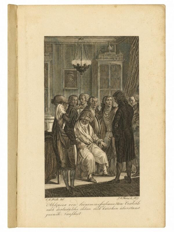 (Almanach de poche pour francs-maçons pour les années 1798, 1799, 1800, 3 premières années, complètes). Jahrbuch der Maurerey Erster, Zweiter und Dritter Band (Annuaire de la maçonnerie, premier, deuxième et troisième volumes)